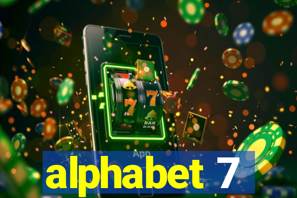 alphabet 7